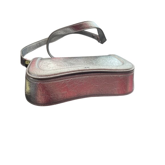 JW Pei womans Silver Faux Leather Crossbody Handbag SKU 8934 - Picture 4 of 16